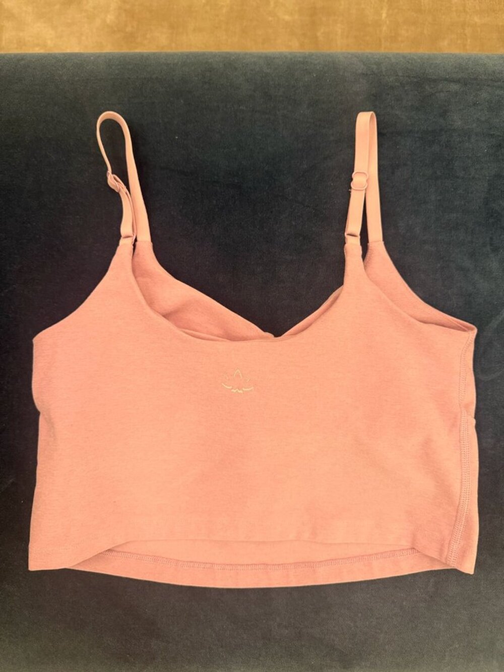 Spacedye™ Raise The Barre Shirred Cropped Tank - Picture 5 of 5